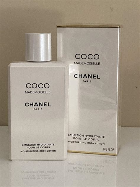 coco chanel perfume lotion|coco chanel mademoiselle 6.8 oz.